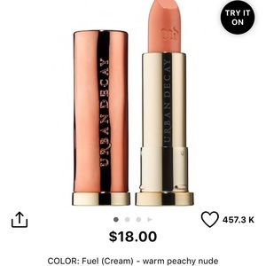 Urban Decay cream  Lipstick : Fuel